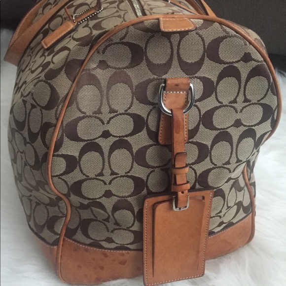 COACH MONOGRAM DUFFLE BAG - Picture 3 of 7
